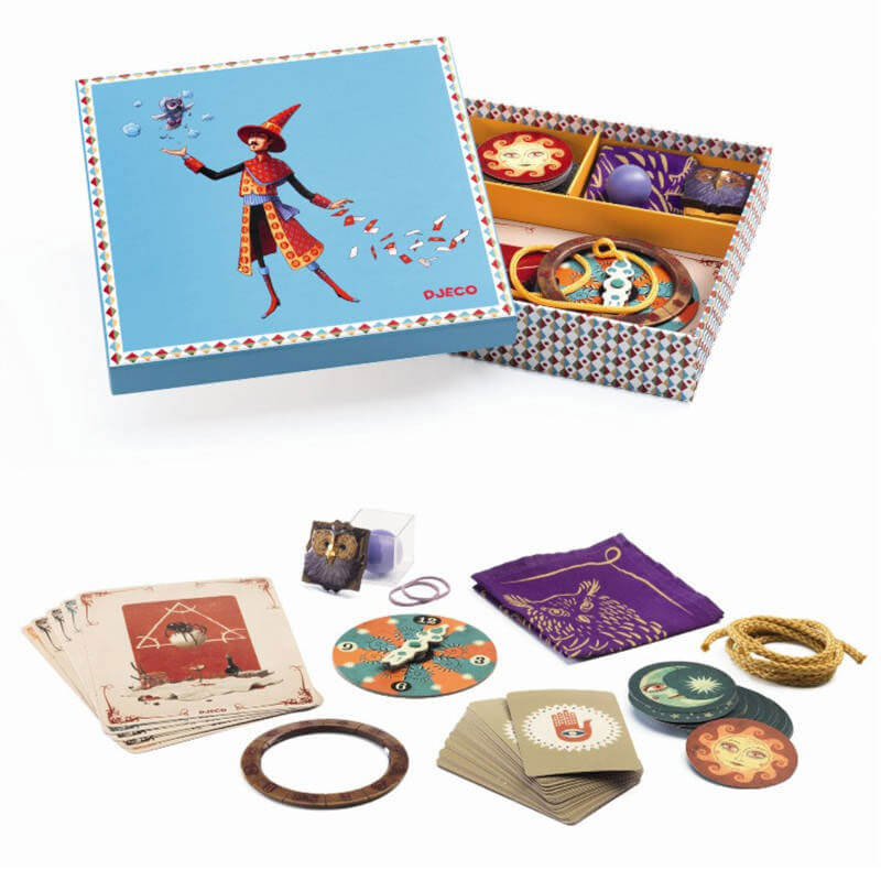 Djeco mustkunsti komplekt “Mirabile magus” (20 trikki)