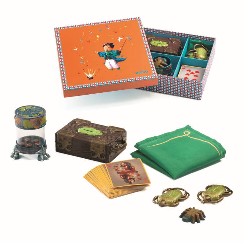 Djeco mustkunsti komplekt “20 kurikavalat trikki”