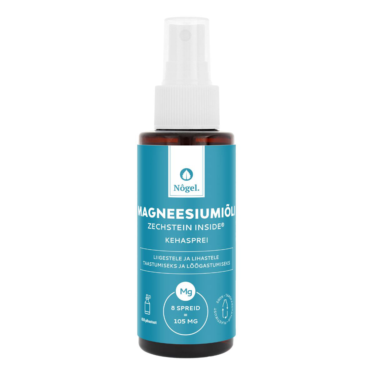 Nõgel magneesiumiõli kehasprei, Zechstein Inside®, 100 ml