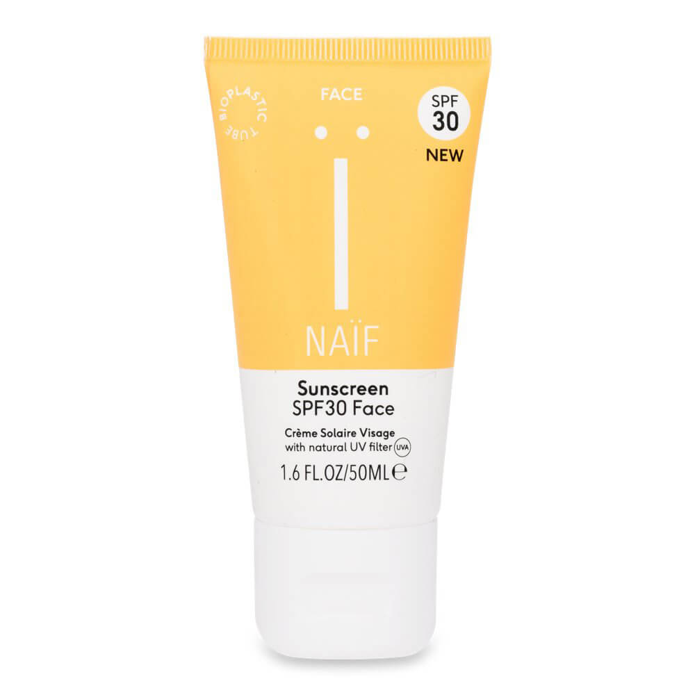 Naïf looduslik päikesekreem näole SPF30, 50ml