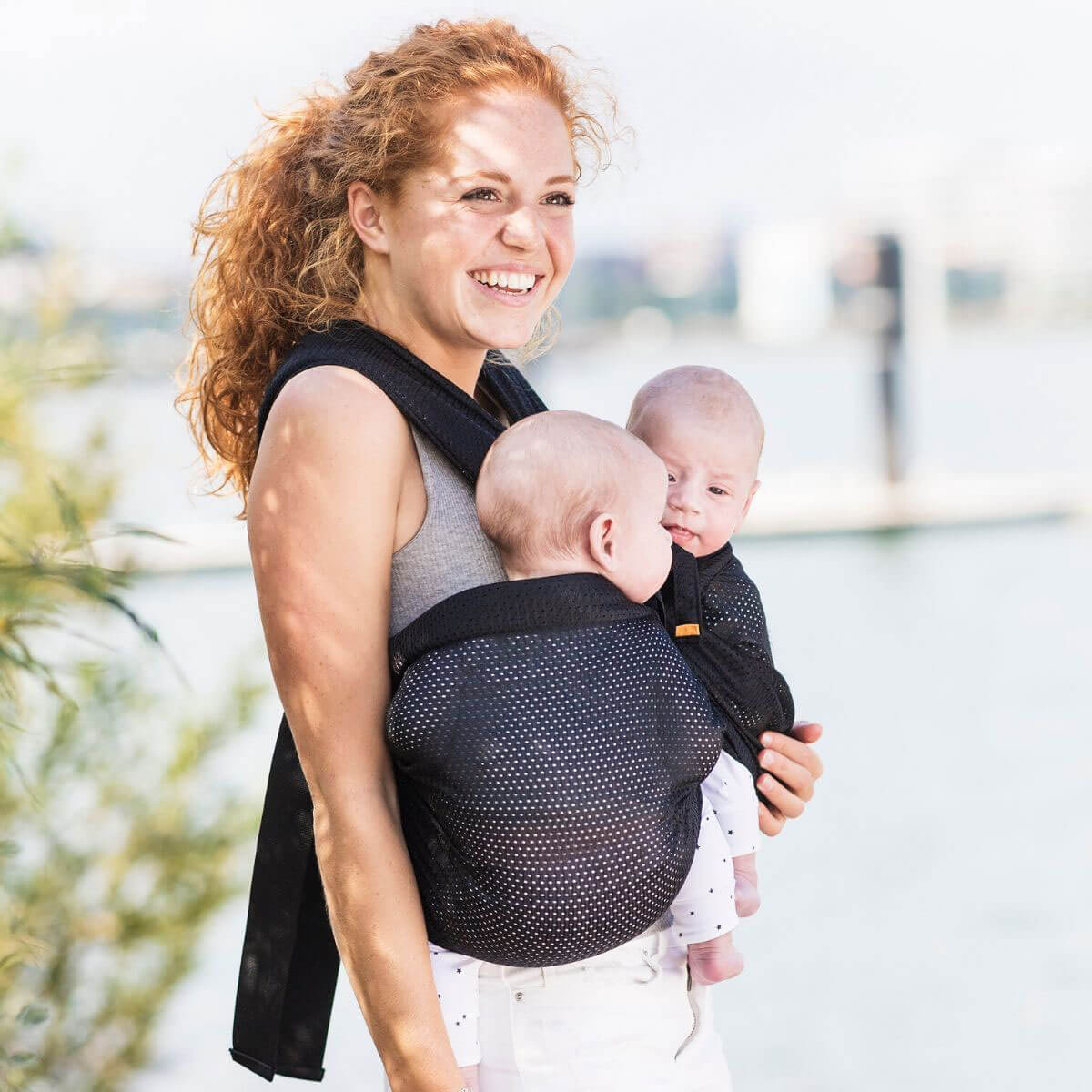 Minimonkey Twin ergonoomiline kandekott kaksikutele