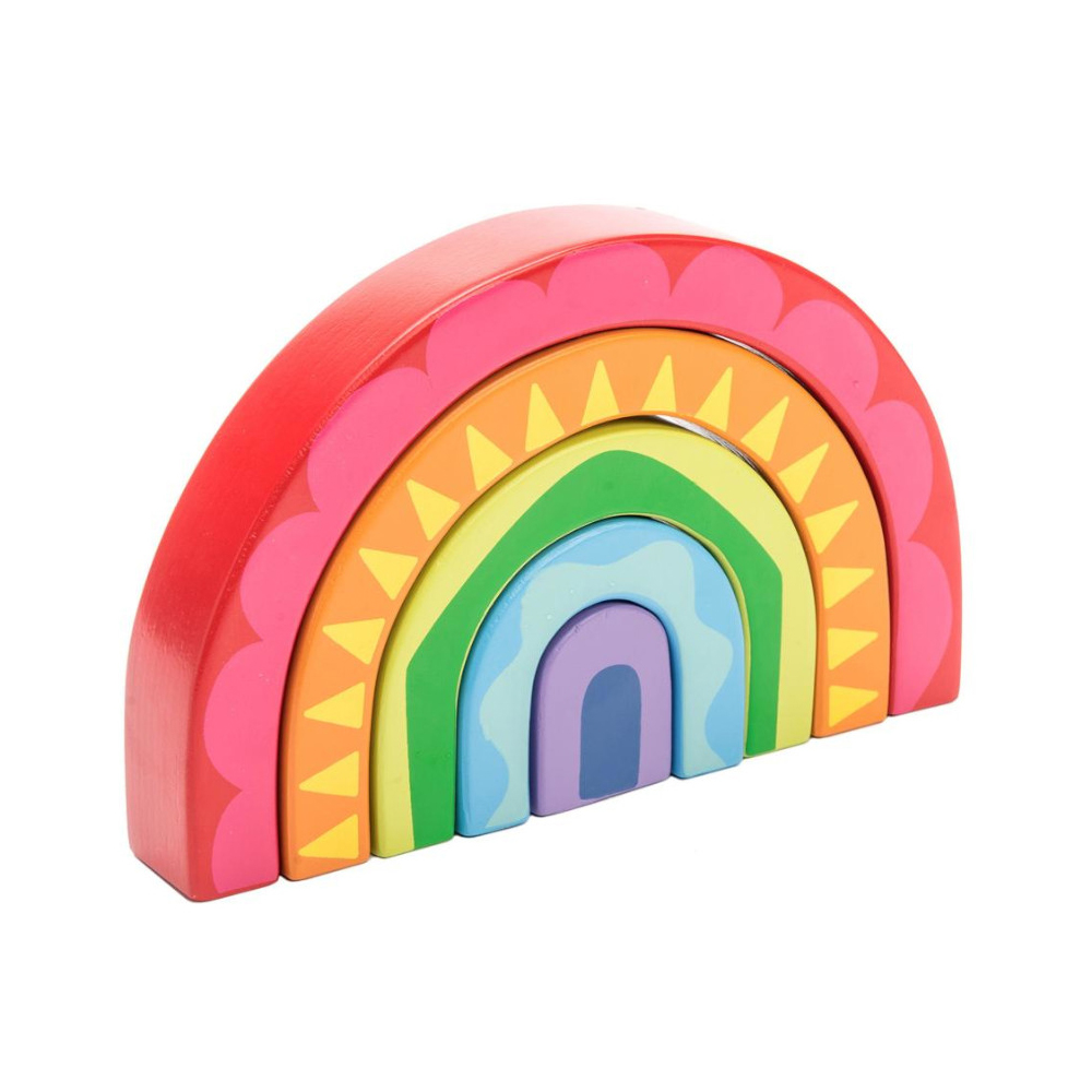 Le Toy Van puidust klotsid “Vikerkaar”