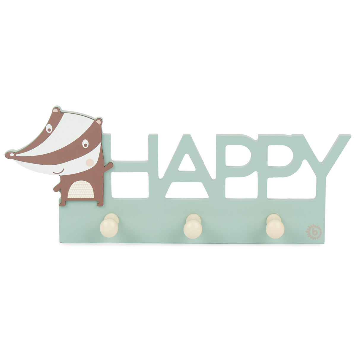 Bieco puidust riidenagi Happy