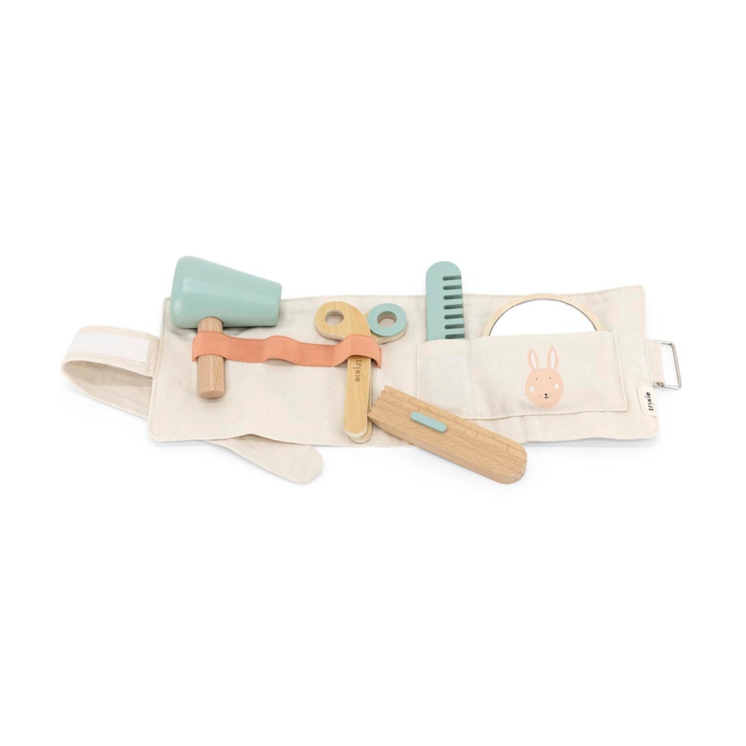 Trixie puidust juuksurikomplekt