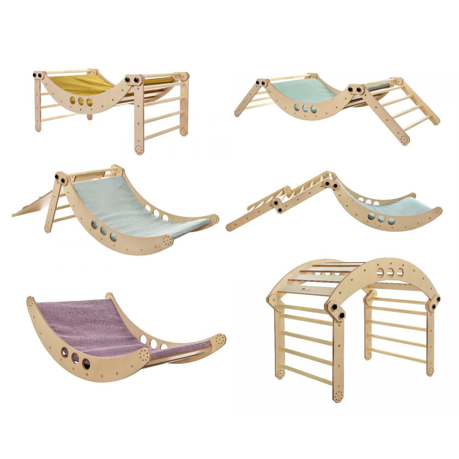 Luula mängumadrats kiikuvale kaarele