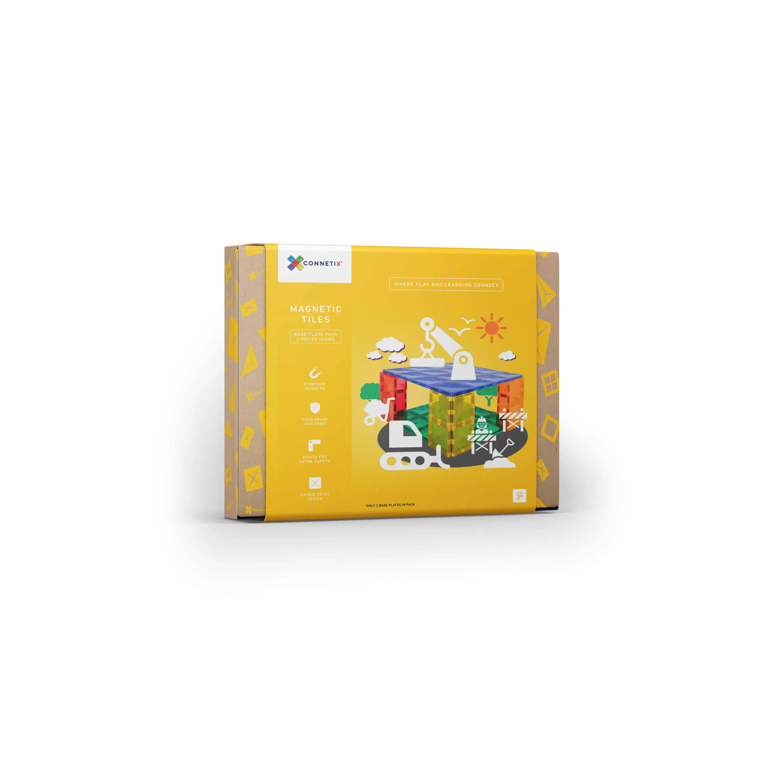 Connetix Base Plate Pack, alusplaadid 2tk