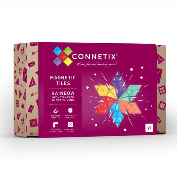 Connetix magnetklotsid Geometry Pack 30tk