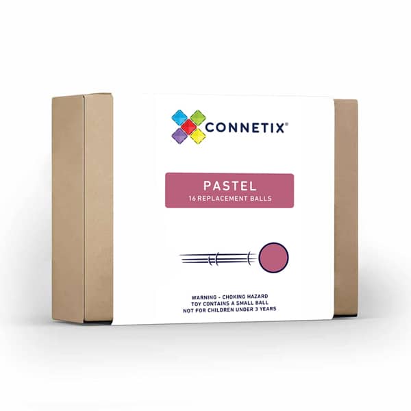 Connetix magnetklotsid Pastel Replacement Ball Pack 16tk