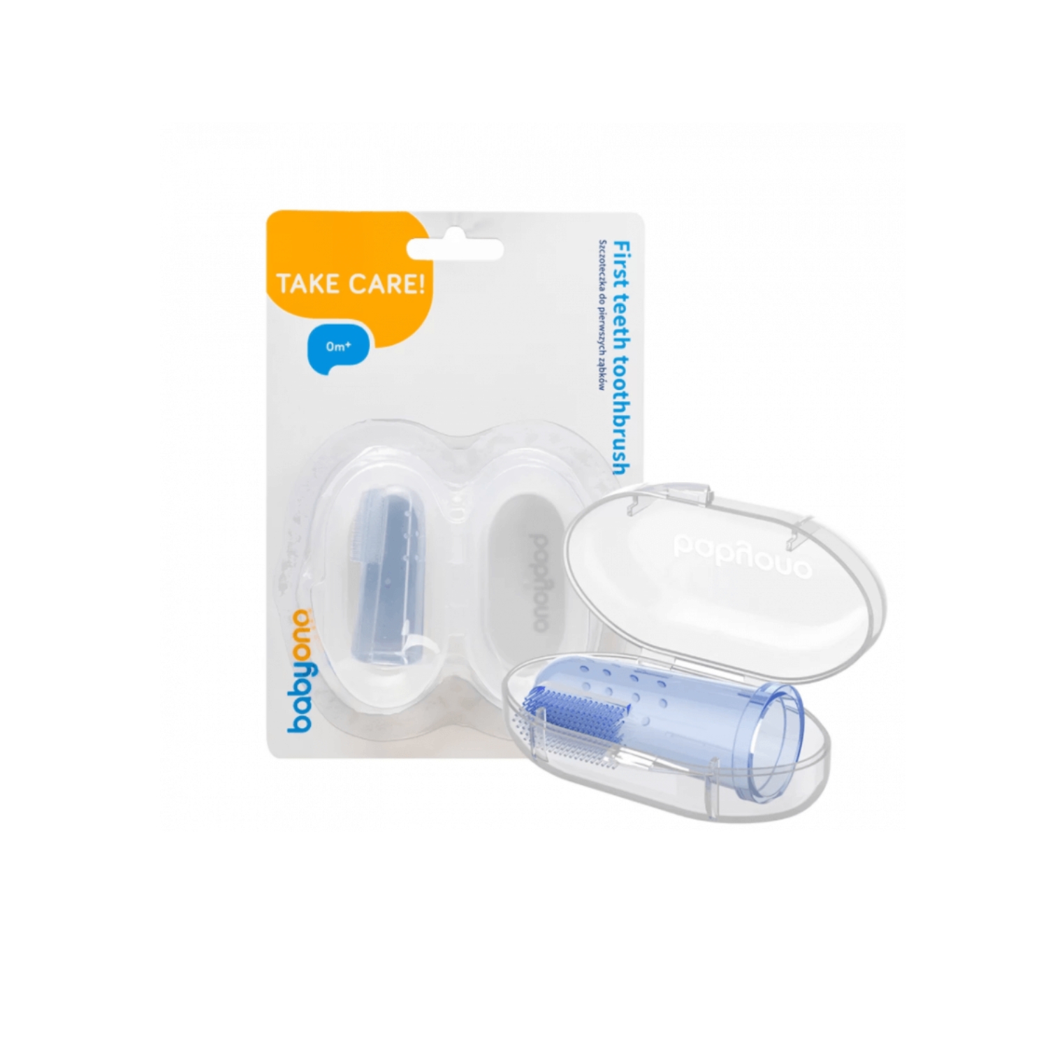 BabyOno näpuhambahari ja igeme masseerija