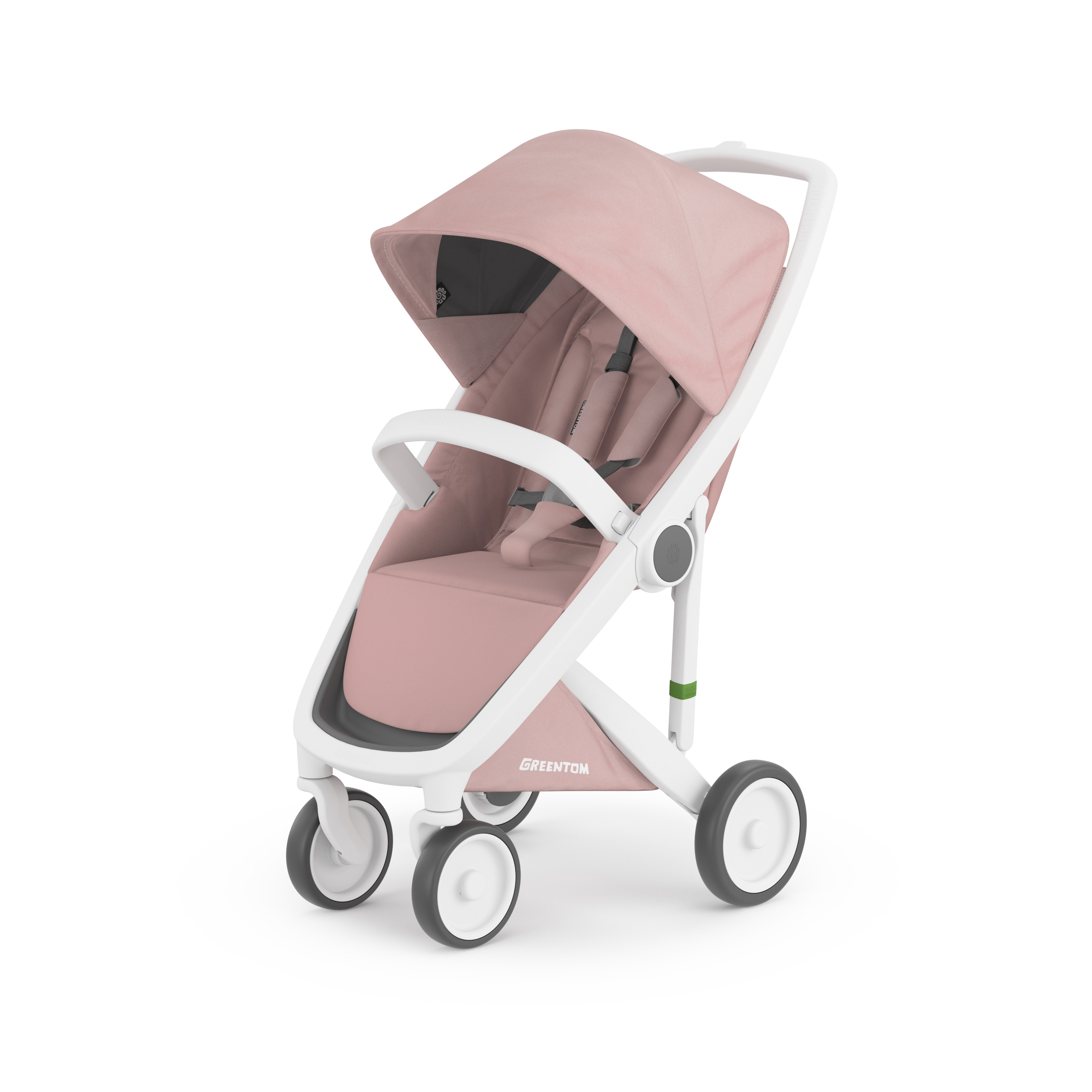 Greentom jalutuskäru Classic valge raamiga