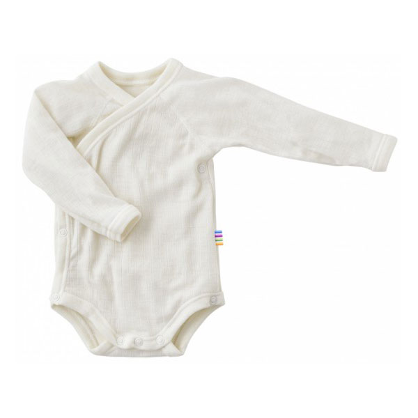 Joha Meriinovillane hõlmikbodi BASIC White