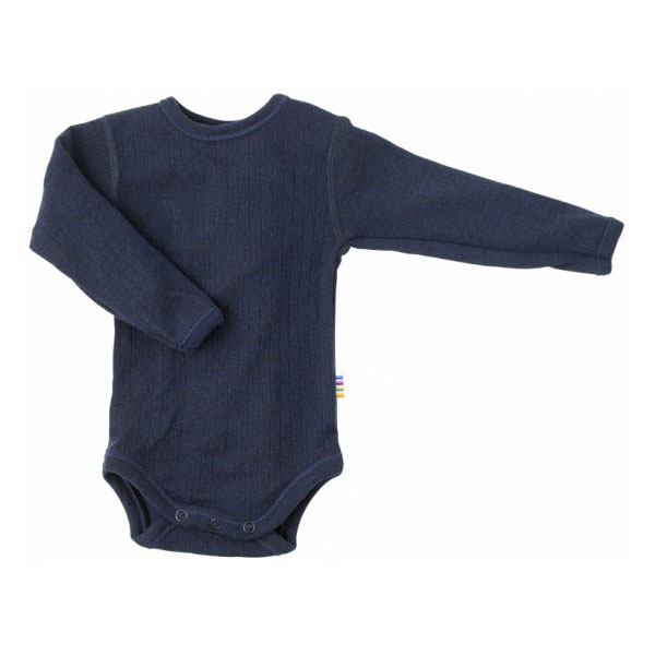 Joha Meriinovillane bodi BASIC Dark blue