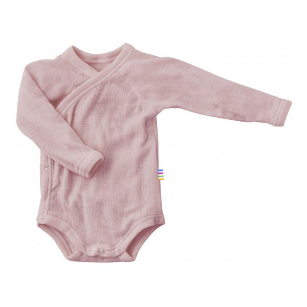 Joha Meriinovillane hõlmikbodi BASIC Pink