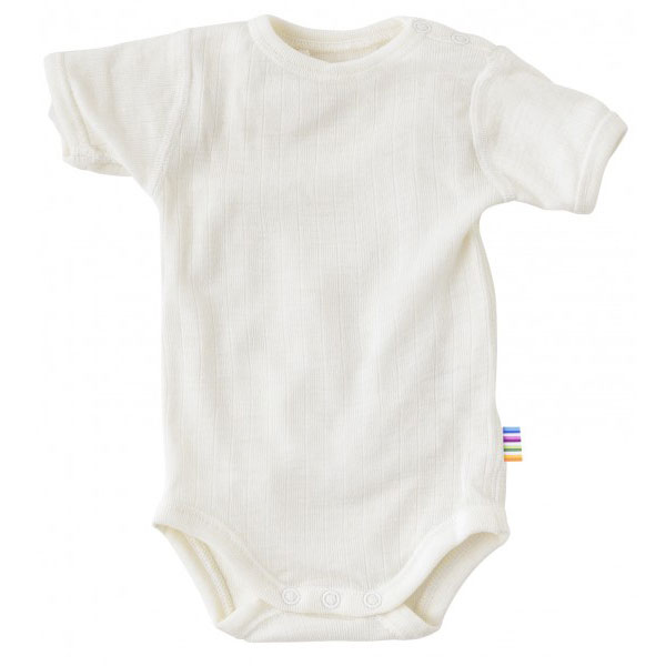 Joha Meriinovillane lühikese varrukaga bodi BASIC White