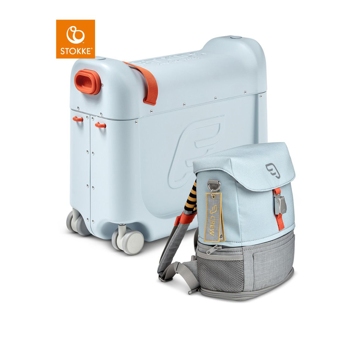 Stokke laste reisikomplekt kohver + seljakott JetKids