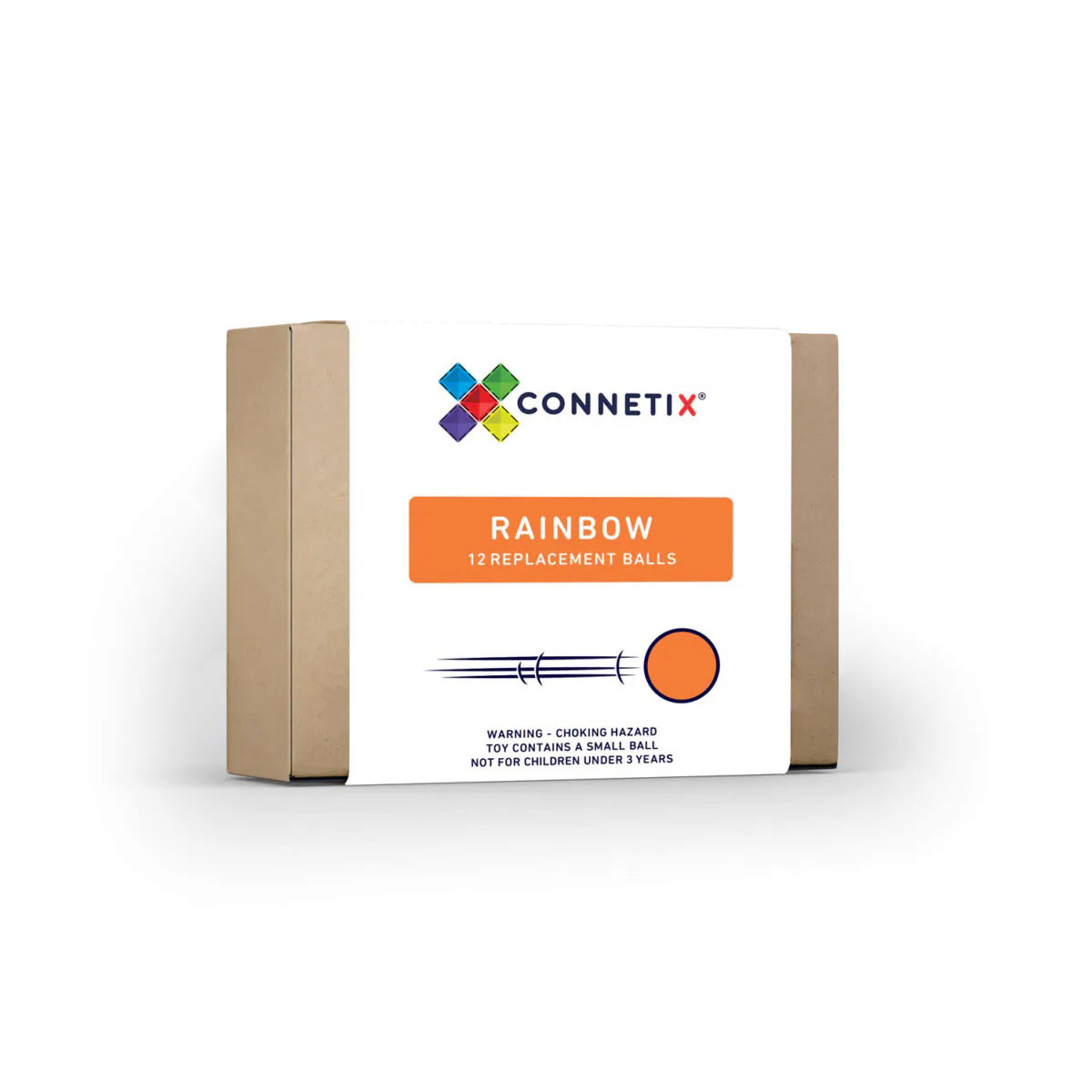 Connetix Rainbow Replacement Ball Pack 12tk