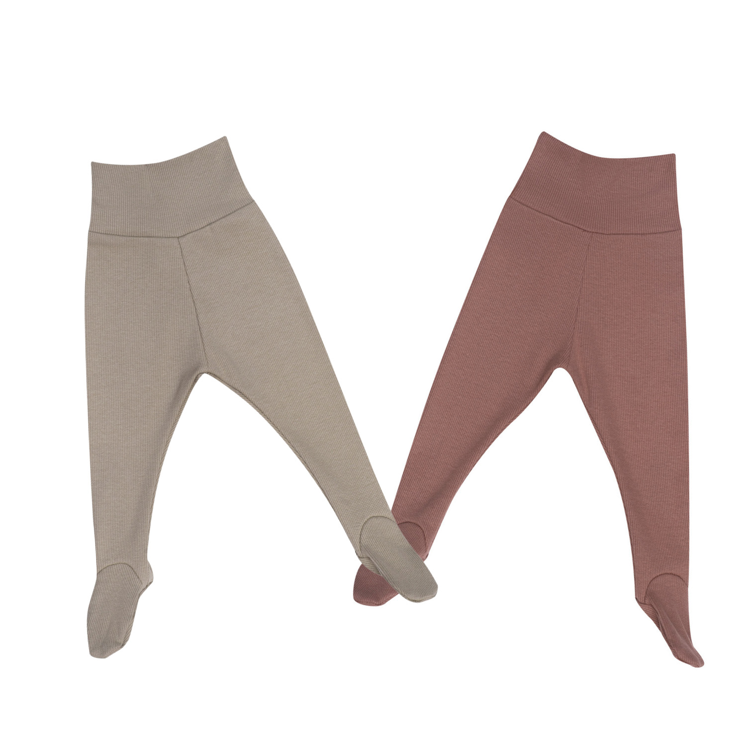 Wooly Organic beebipüksid jalaotstega