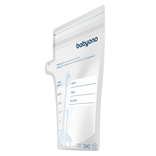 BabyOno rinnapiima säilituskotid 180ml 30tk