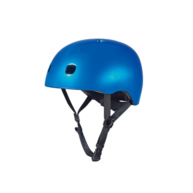 Micro Blue Metallic kiiver, tumesinine M (52-56 cm)