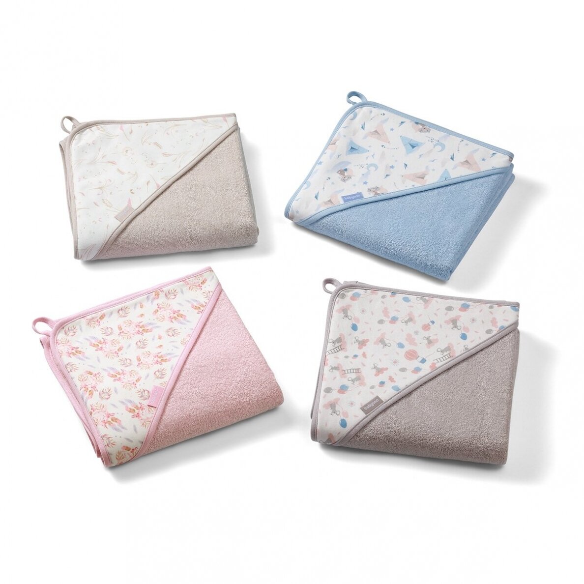 BabyOno Terry kapuutsiga laste rätik 100x100 cm