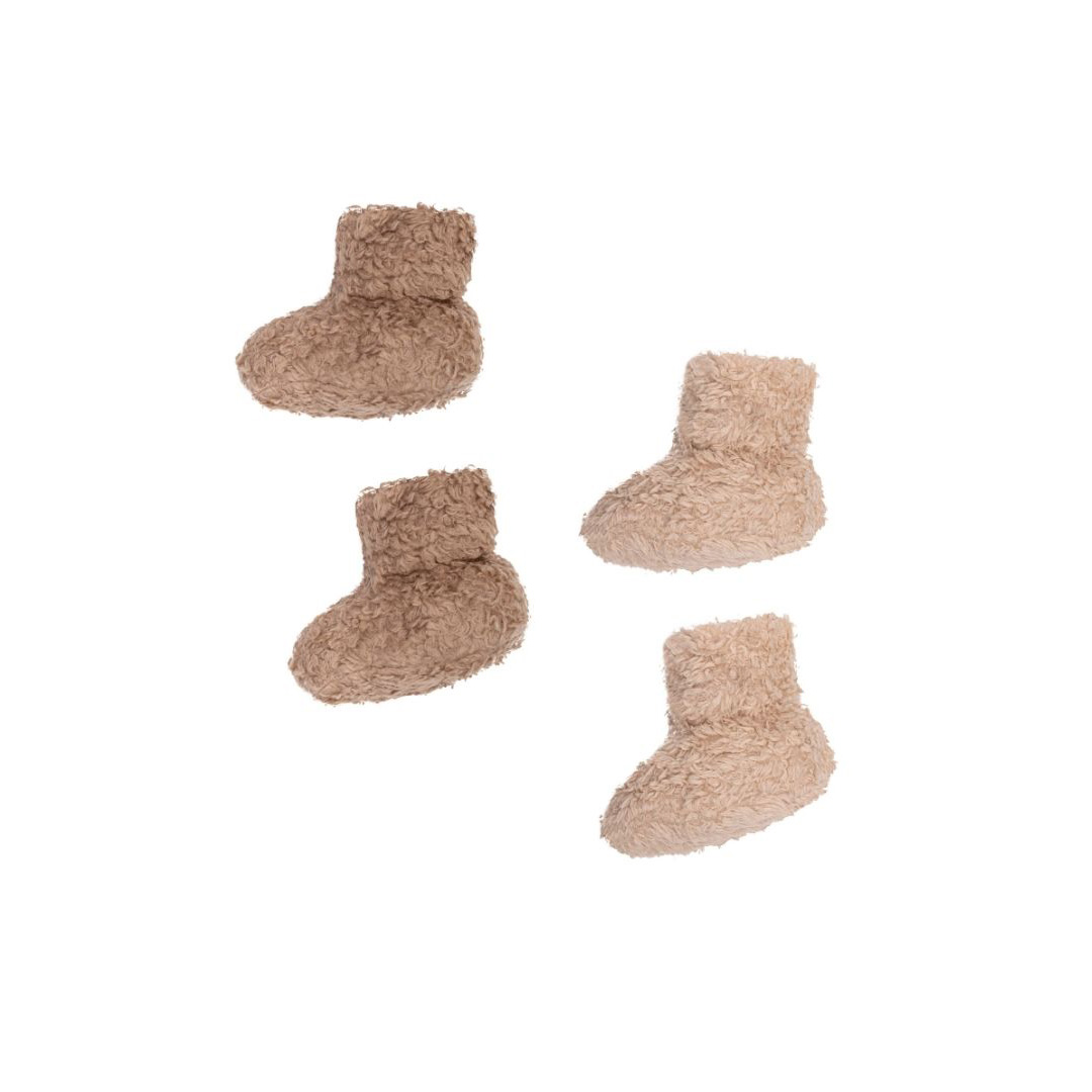 Wooly Organic plüüsist beebipapud meriinovillase sisuga