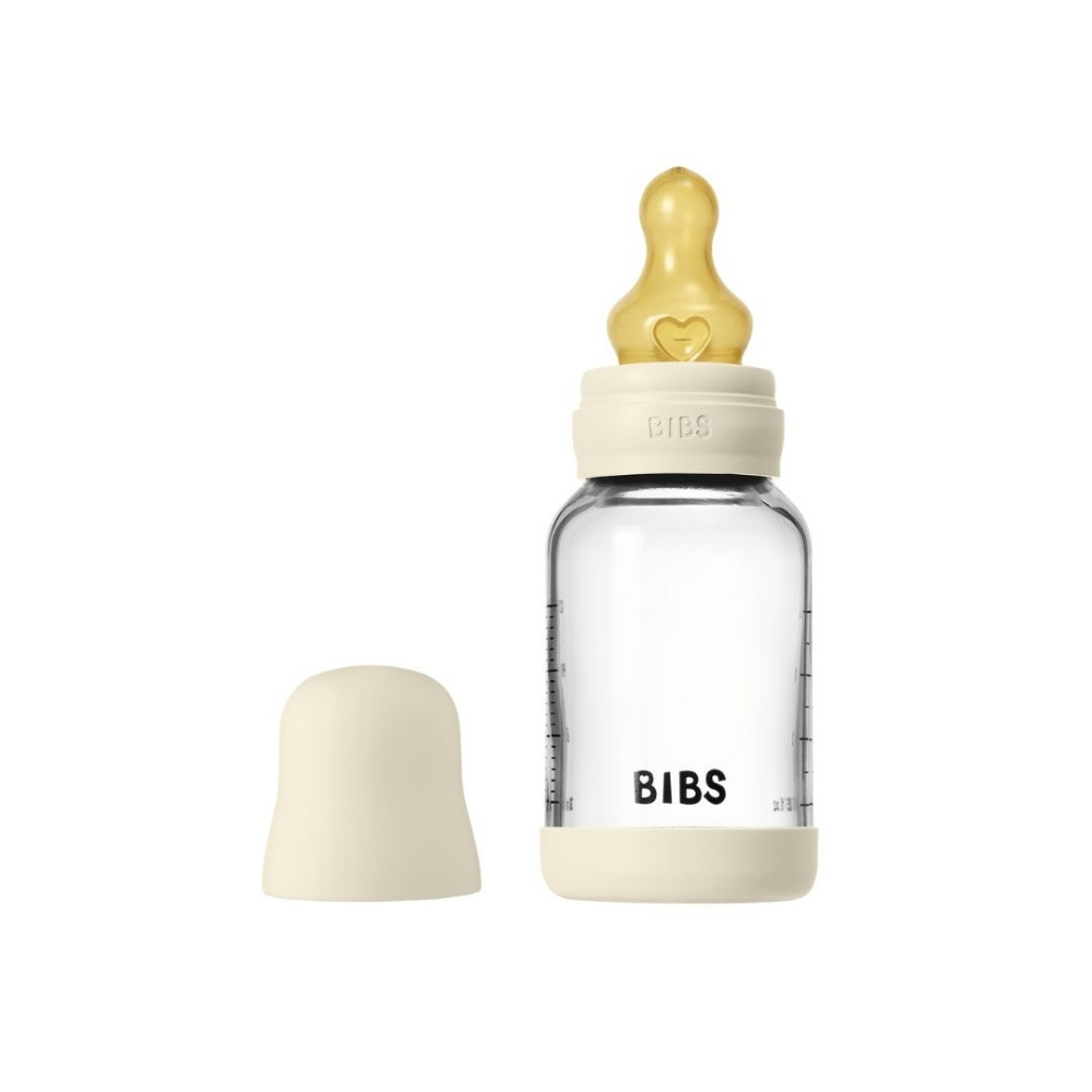 BIBS klaasist lutipudel 120ml