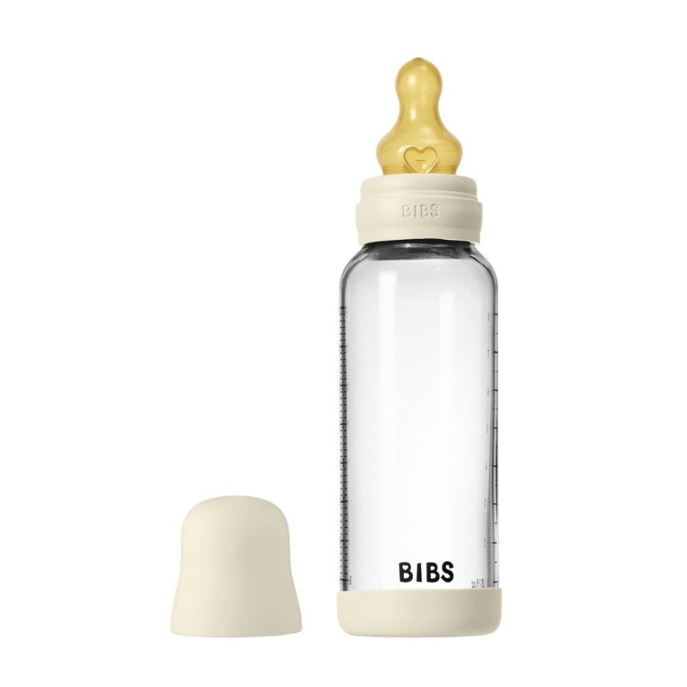 BIBS klaasist lutipudel 240ml