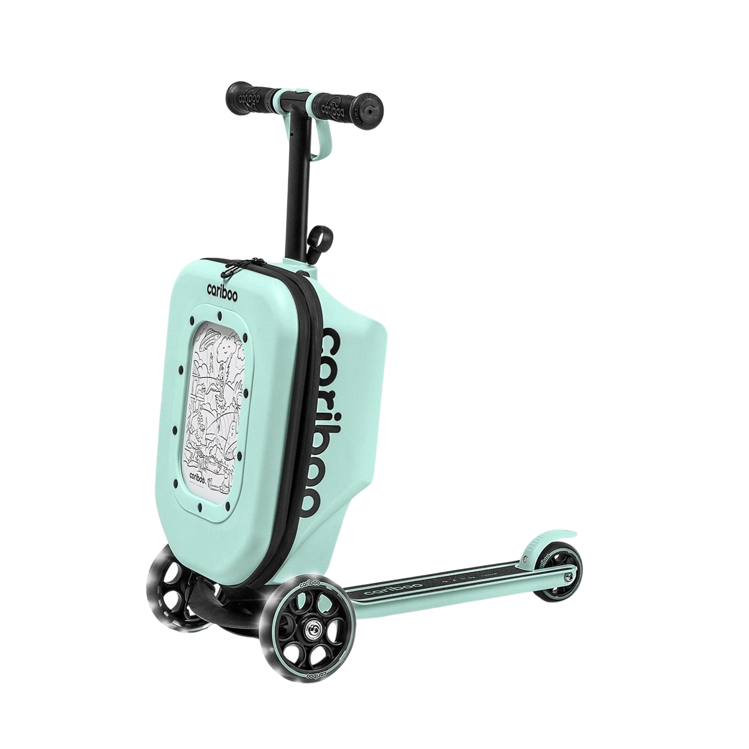 Cariboo kolmerattaline tõukeratas lastele “iTravel”