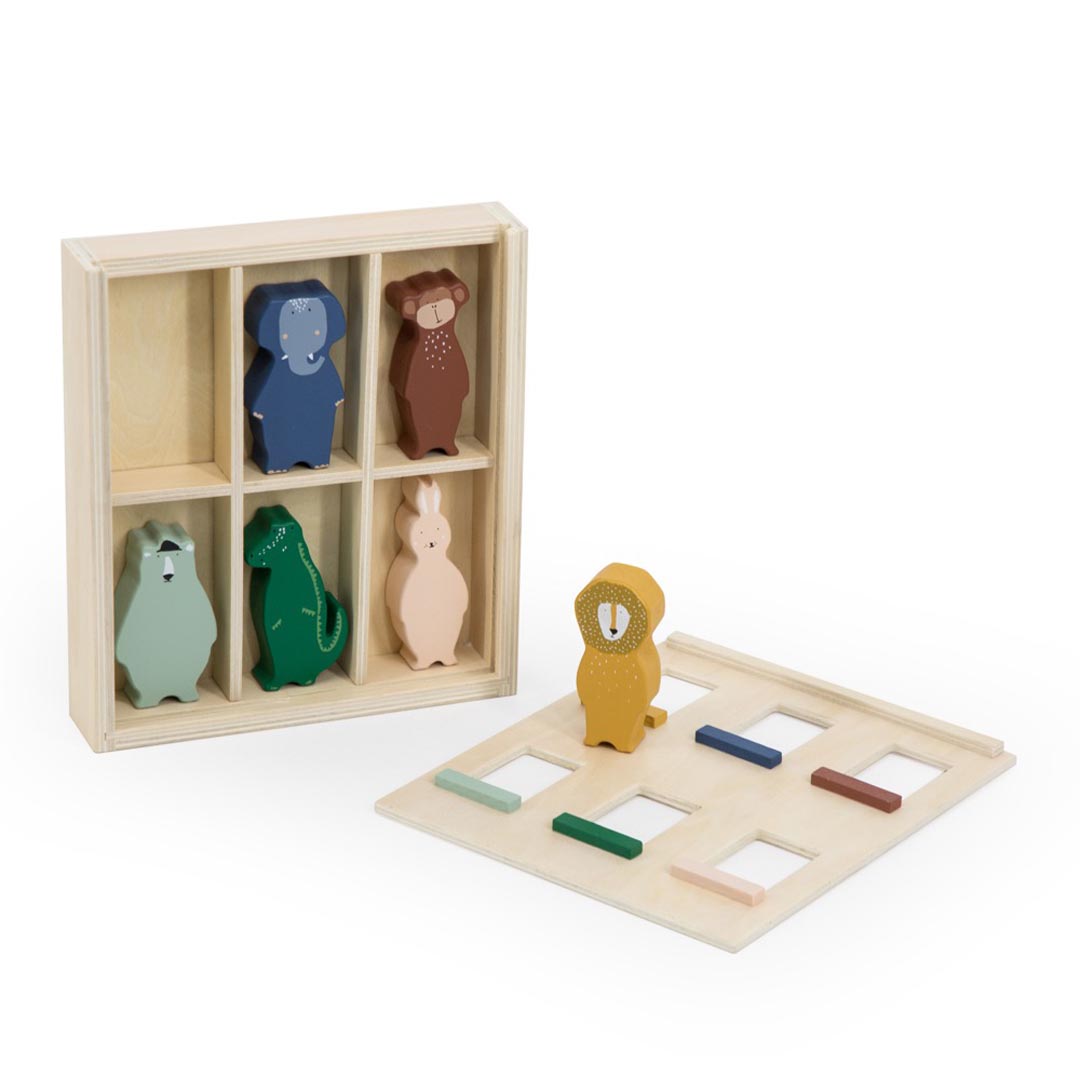 Trixie puidust loomade mängukorter