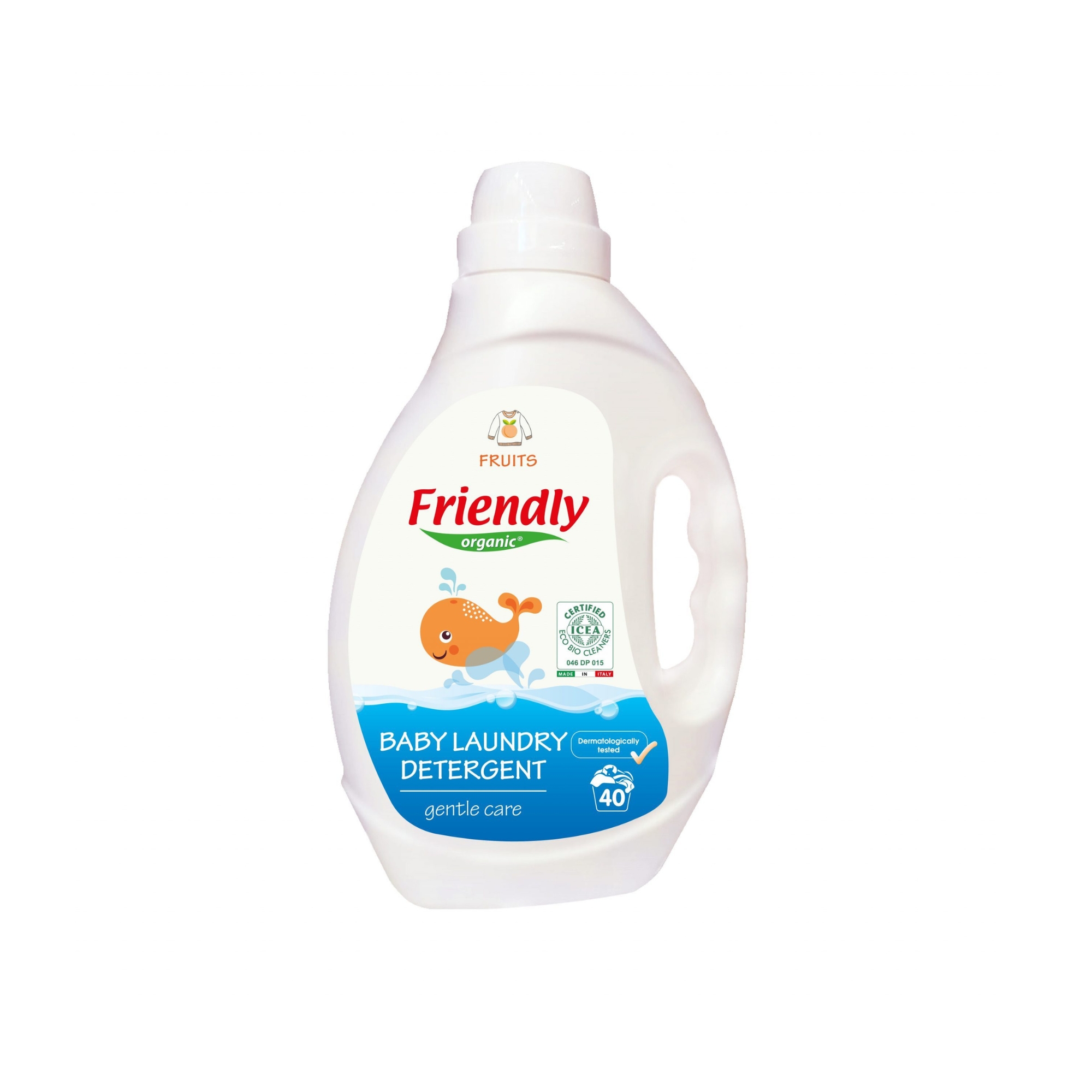 Friendly Organic puuviljalõhnaline riidepesugeel Fruits, 2L
