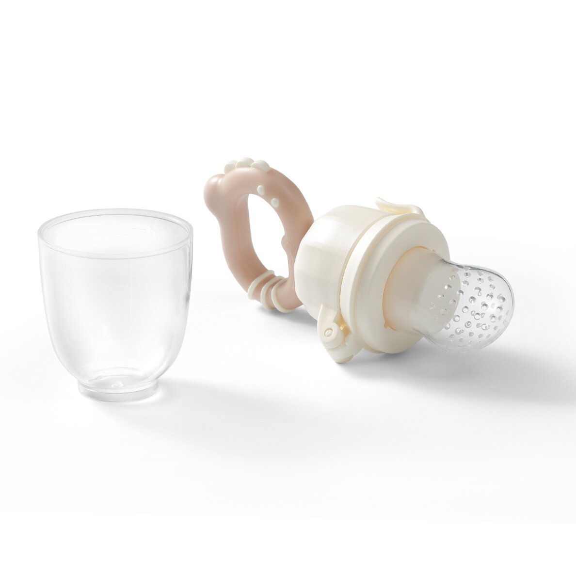 Babyono keeratava avaga silikoonist puuviljalutt Dino