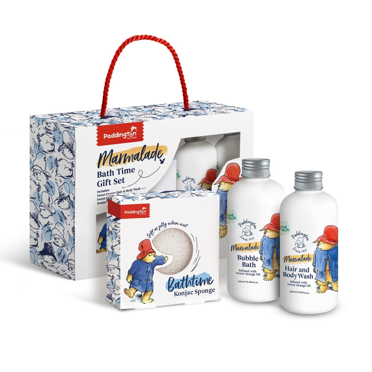 Good Bubble Paddington Bear Marmelaadi vannikomplekt magusa apelsiniga, 2x250ml