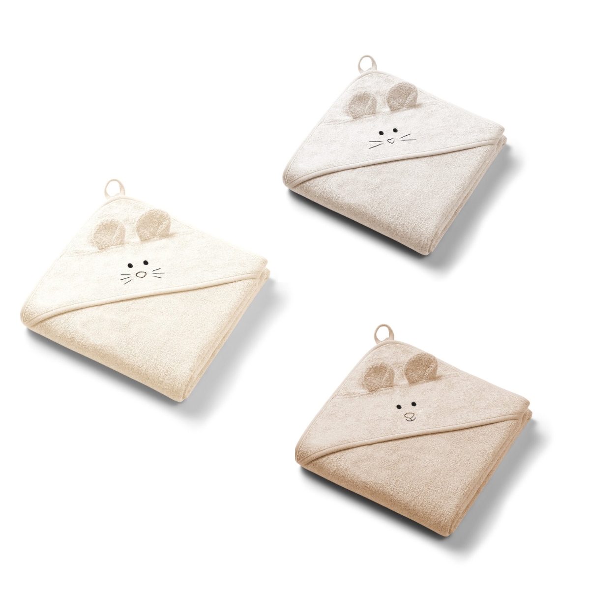 BabyOno bambusest vannilina 100x100cm