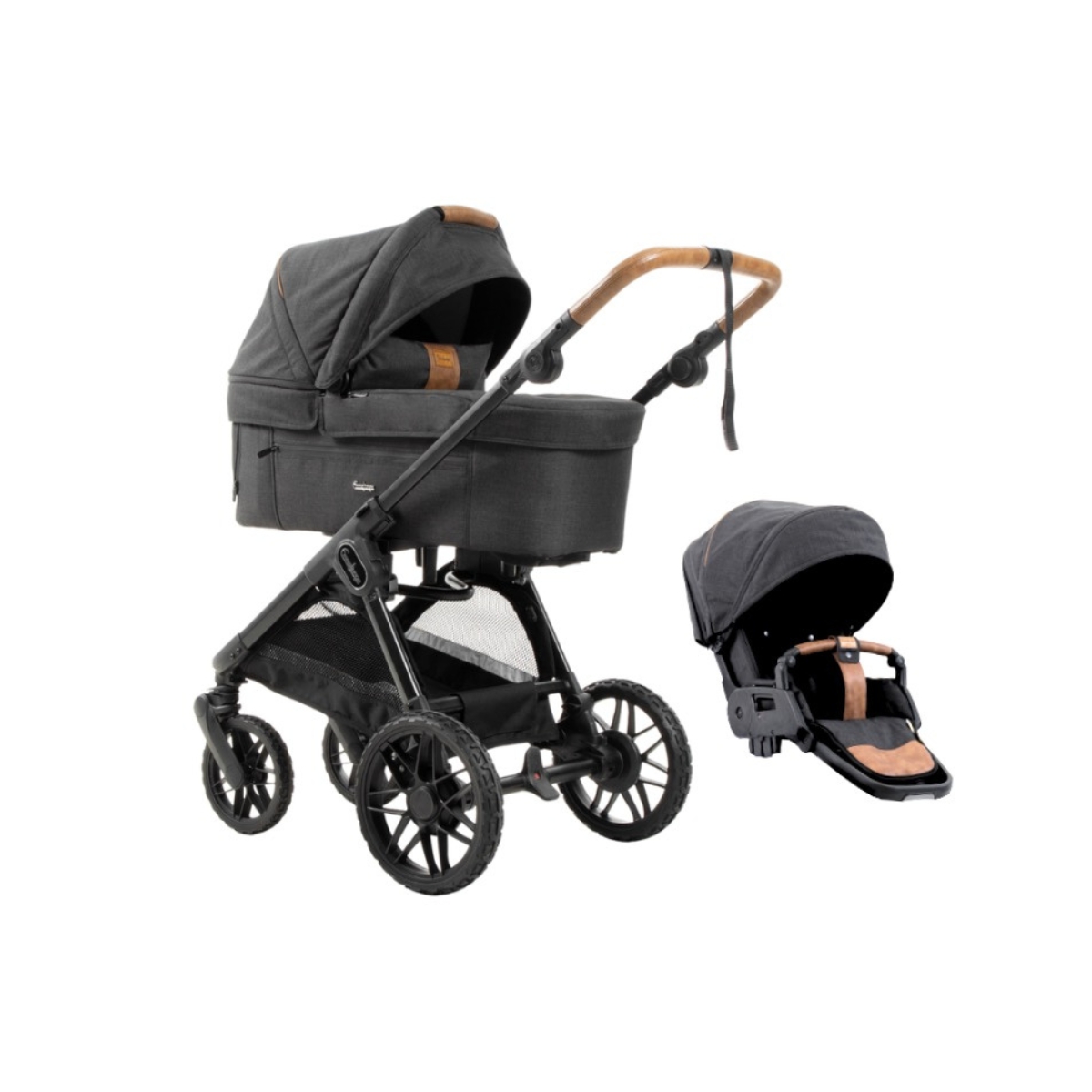 Emmaljunga Sento Pro Outdoor Trek vankrikomplekt