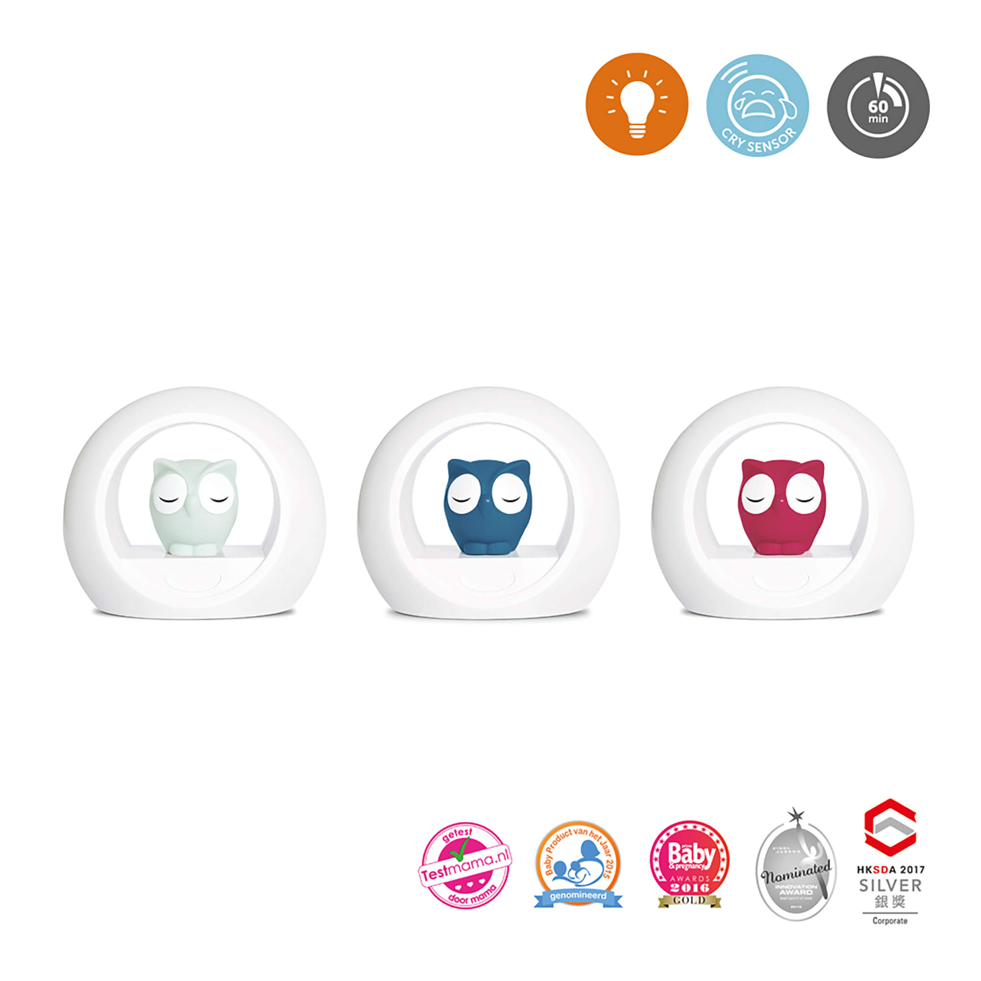 ZAZU Nutule reageeriv öölamp Lou