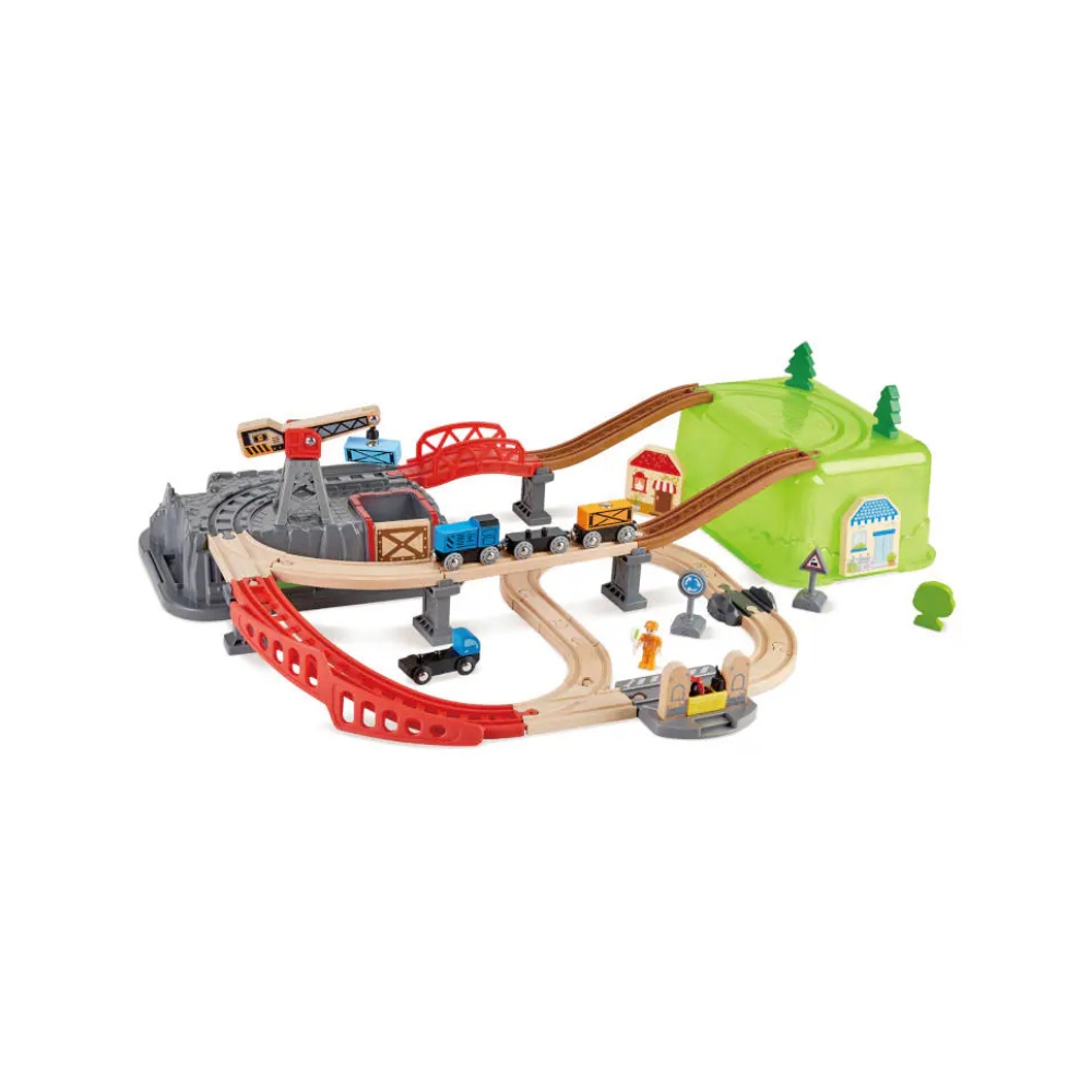 Hape Rongitee komplekt multifunktsionaalses kastis