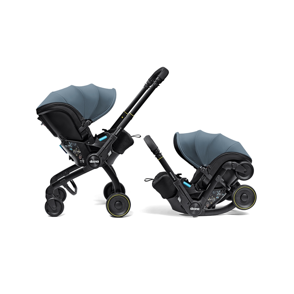 Doona X turvahäll ja jalutuskäru
