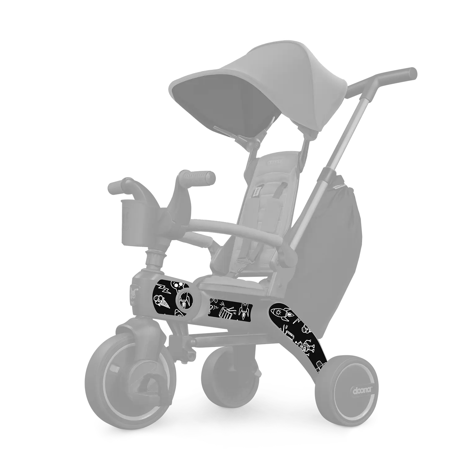 Doona Liki Trike jalgratta kleebised