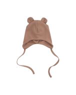 Wooly Organic Merino Wool Hat with Teddy Ears