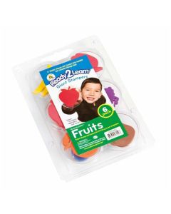 Heutink Arts & Crafts Jumbo stamps - Fruits - 6 pack