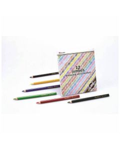 Heutink Arts & Crafts Jumbo Crayons triangular Goldline - Heutink - Carton of 12 - Assorted colors