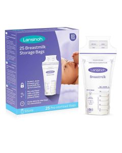 Lansinoh Pack of 25 Breastmilk Storage Bags