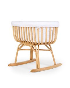 Childhome Rattan Cradle with mattress