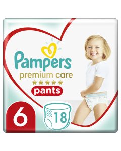 Pampers Premium Care püksmähkmed s 6, 15kg+ 18tk