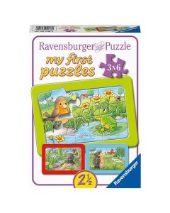 Ravensburger my first puzzle 3x6 pcs