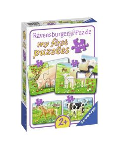 Ravensburger my first puzzle 2-4-6-8 pcs