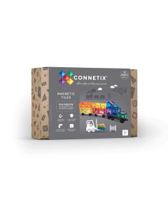 Connetix 50 pc Rainbow Transport Pack