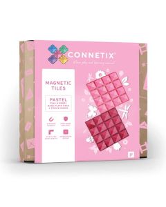 Connetix magnetiniai blokeliai Base Pink Berry bazinės plokštelės 2 vnt.