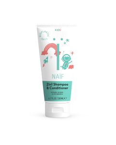 Naïf 2in1 pisaravaba šampoon-palsam lastele 200ml