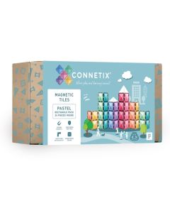 Connetix magnetklotsid Pastel Rectangle Pack 24tk